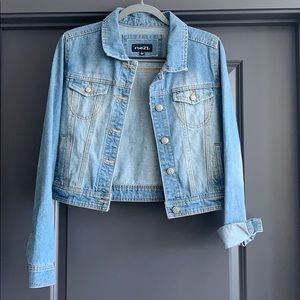 Cropped Jean Jacket
